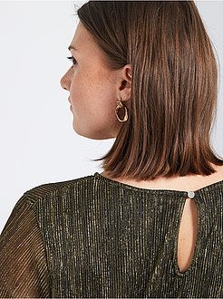 Blusa brilhante - Kiabi