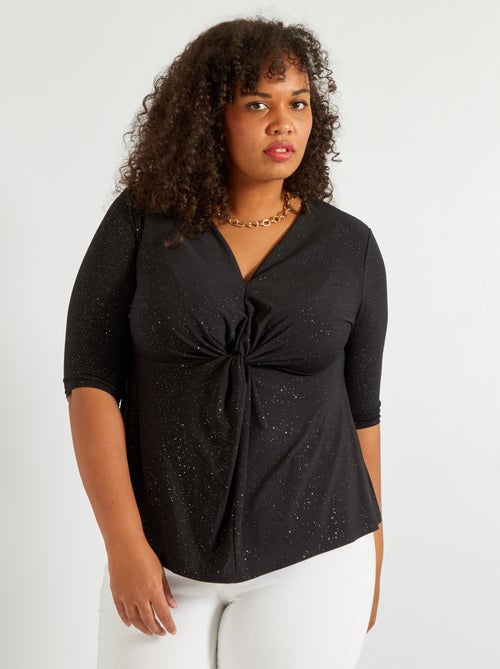 Blusa brilhante - Kiabi