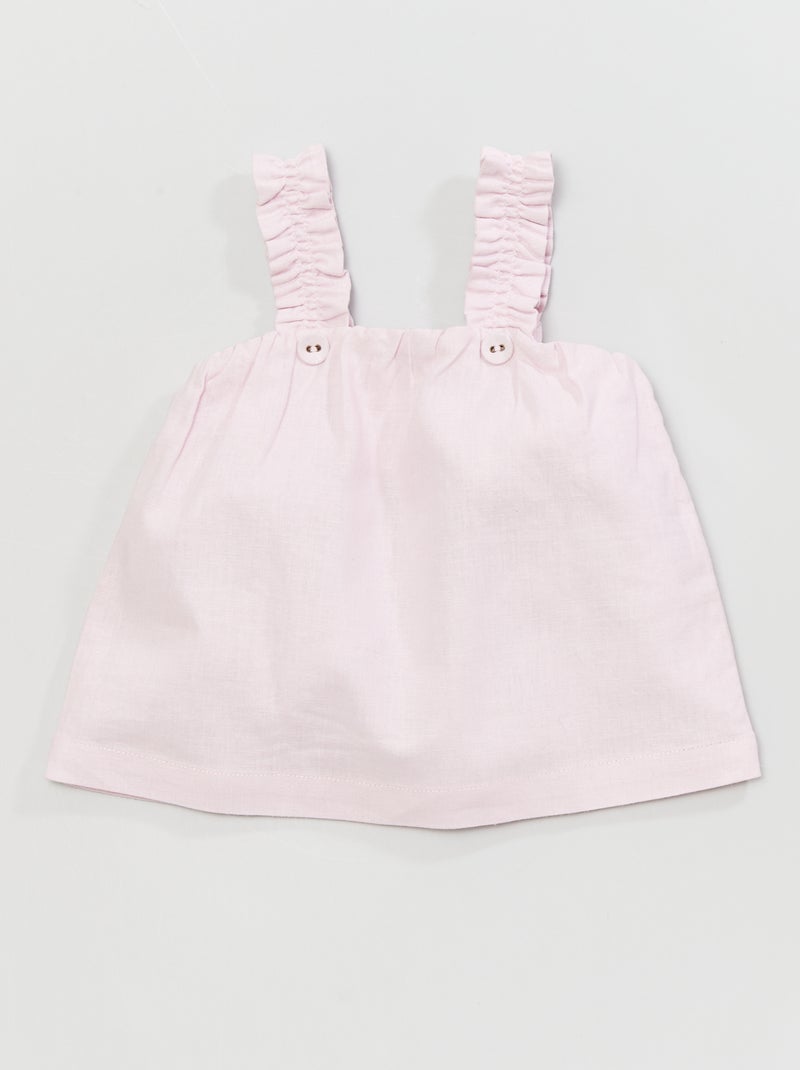 Blusa com alças VIOLETA - Kiabi