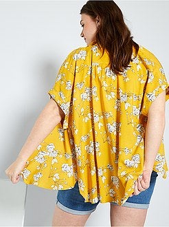 Blusa com botões - Kiabi