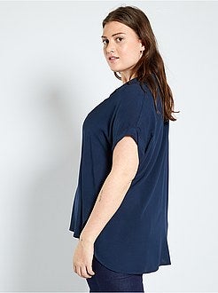 Blusa com botões - Kiabi