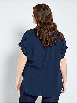 Blusa com botões - Kiabi