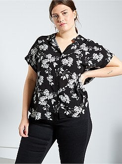 Blusa com botões - Kiabi