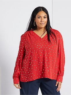 Blusa com brilhantes - Kiabi