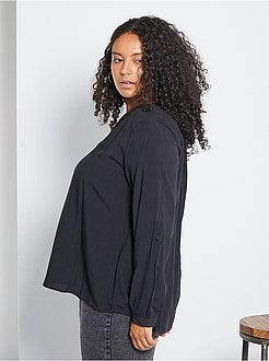 Blusa com decote em V - Kiabi