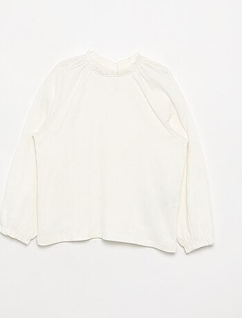 Blusa com efeito de blusa