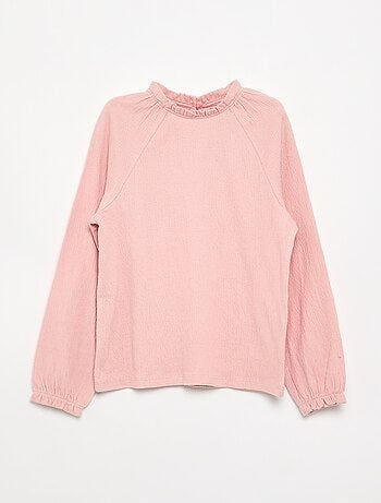 Blusa com efeito de blusa