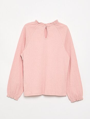 Blusa com efeito de blusa