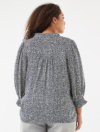 Blusa com estampa de leopardo 'Only Carmakoma'