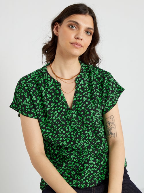 Blusa com estampado 'JDY' - Kiabi