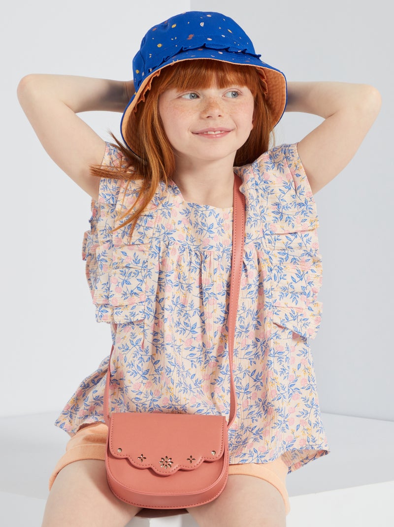 Blusa com fios brilhantes BEGE - Kiabi