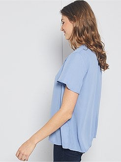 Blusa com gola mao - Kiabi