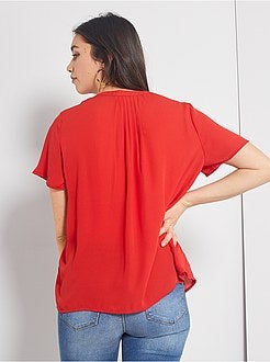 Blusa com gola mao - Kiabi