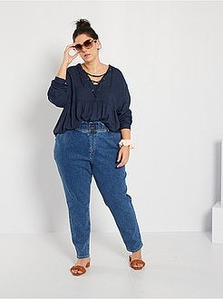 Blusa com laços - Kiabi