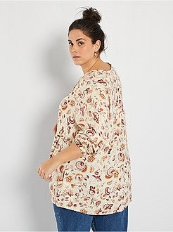 Blusa com laços - Kiabi