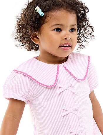 Blusa com laços de manga curta