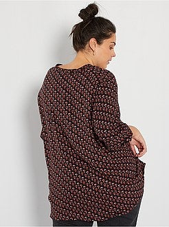 Blusa com laços - Kiabi