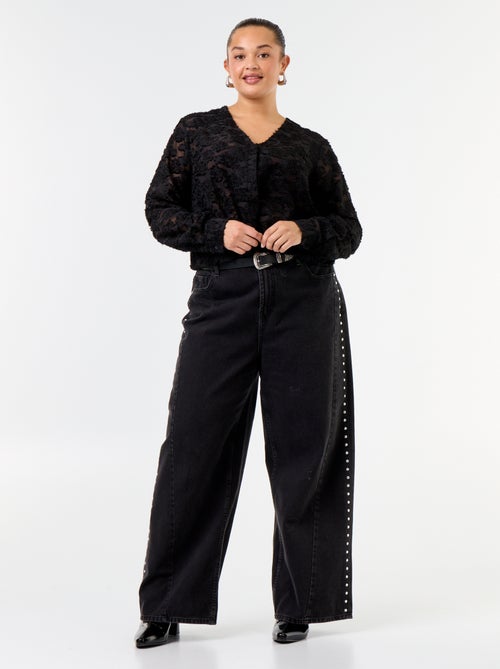 Blusa com plumetis - Kiabi Blusa com plumetis - Kiabi