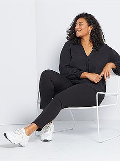 Blusa com renda - Kiabi