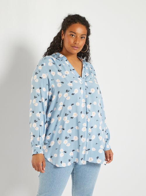 Blusa comprida fluida - Kiabi