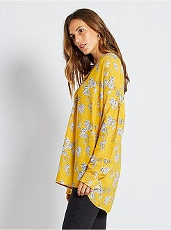 Blusa concebida ecologicamente - Kiabi