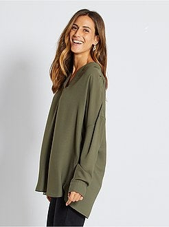 Blusa concebida ecologicamente - Kiabi