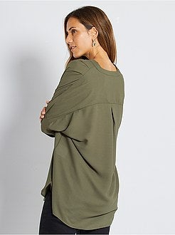 Blusa concebida ecologicamente - Kiabi