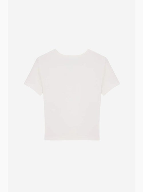 Blusa crop de jersey slim fit dilvin - Kiabi
