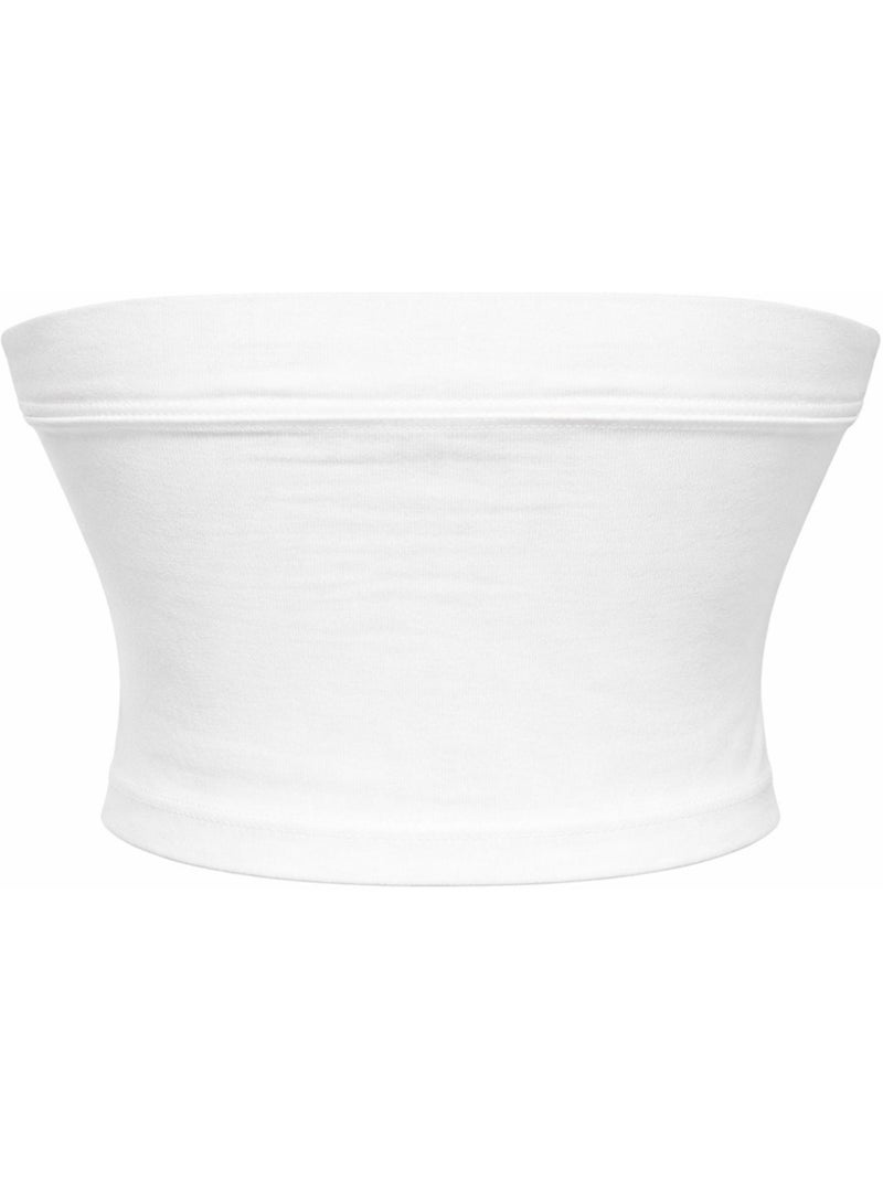 Blusa cropped bandeau sem alças mixray Branco - Kiabi