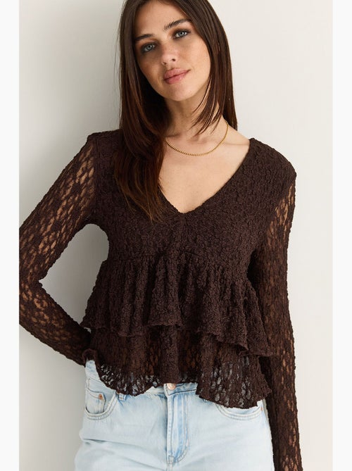 Blusa de corte direito lucci - Kiabi Blusa de corte direito lucci - Kiabi