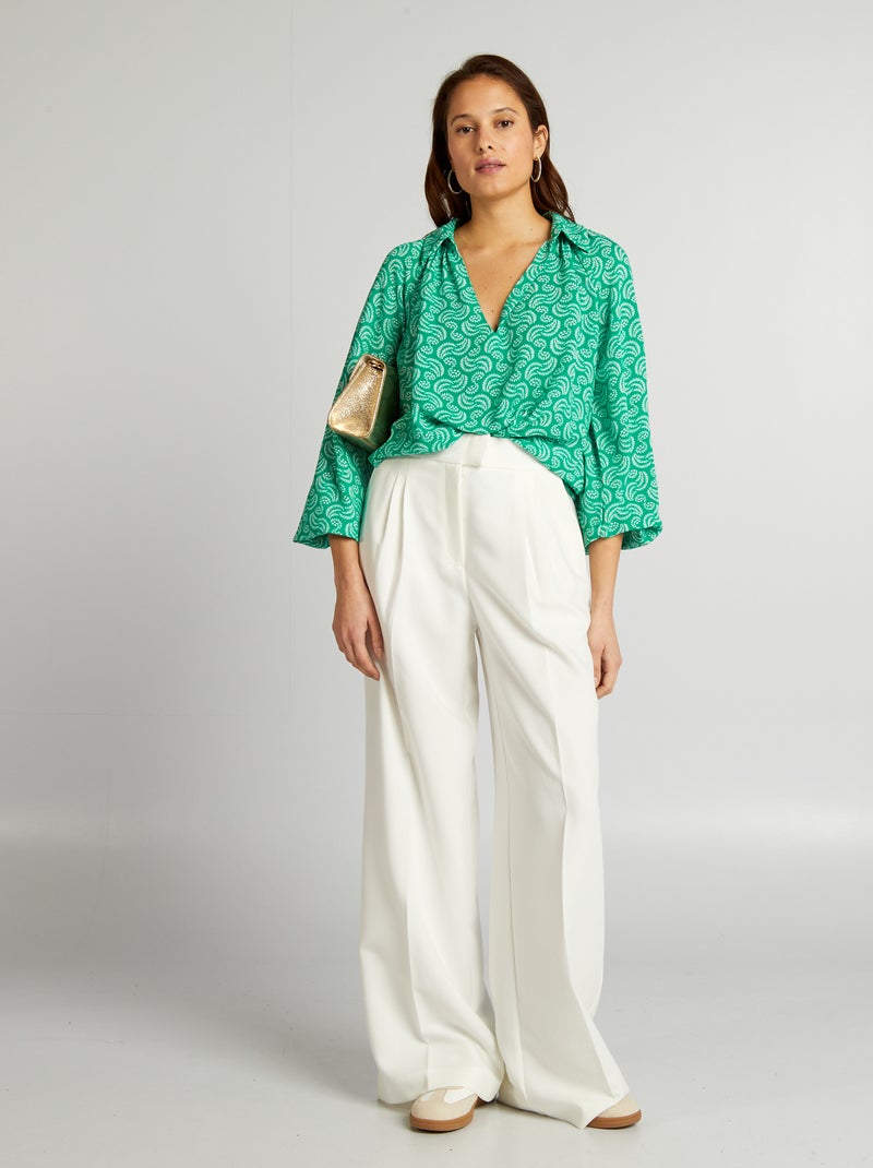 Blusa de fantasia VERDE - Kiabi