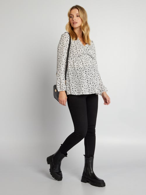 Blusa de grávida estampada - Kiabi