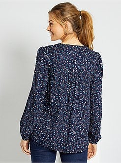 Blusa de grávida 'florida' - Kiabi