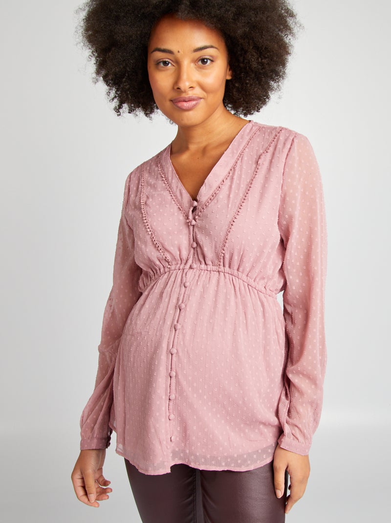 Blusa de grávida 'Only Maternity' ROSA - Kiabi