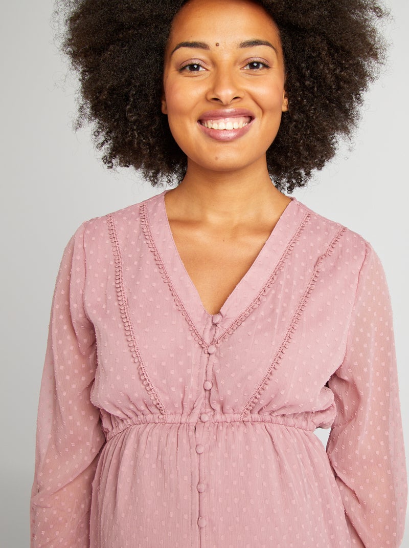 Blusa de grávida 'Only Maternity' ROSA - Kiabi