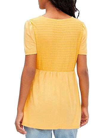 Blusa de Gravidez Amarela Mamalicious Mlina para Mulher