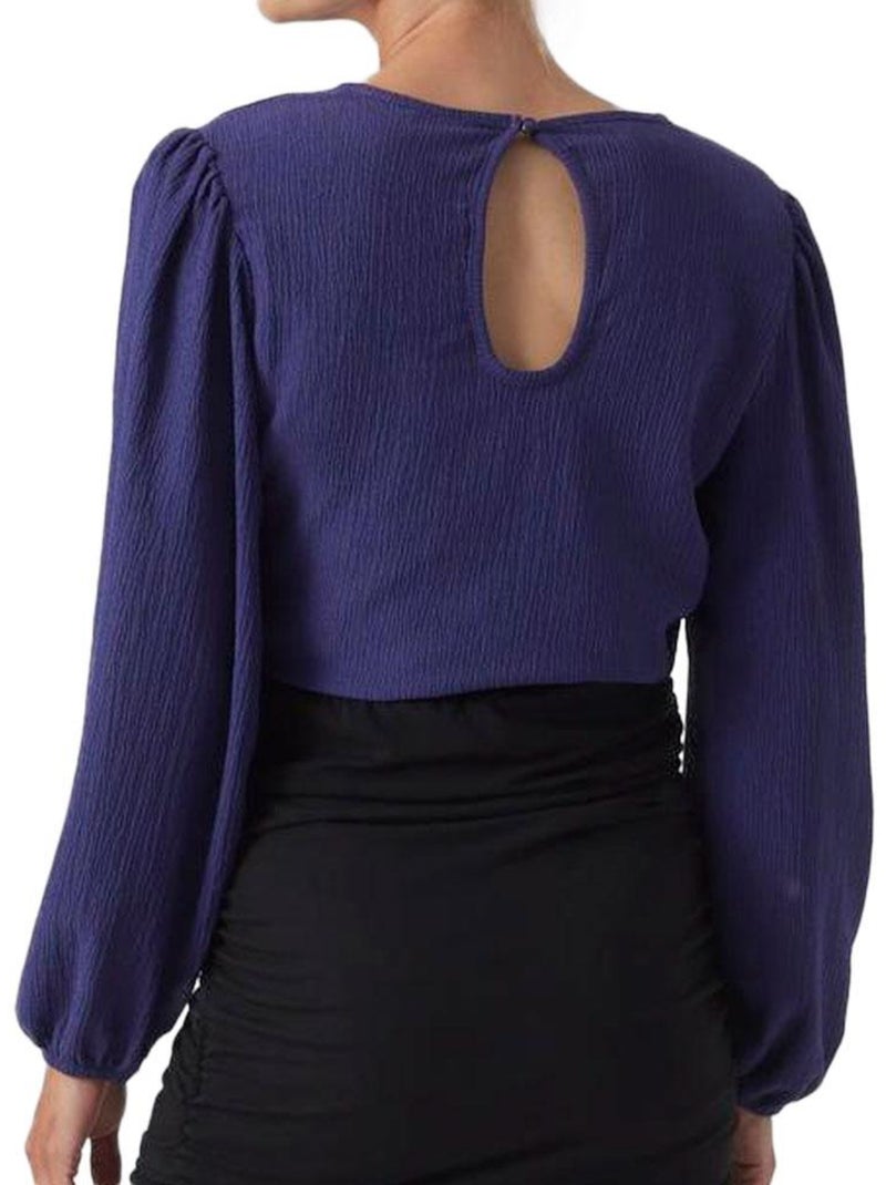 Blusa de Gravidez Mamalicious Aura para Mulher Azul Marinho Azul-marinho - Kiabi