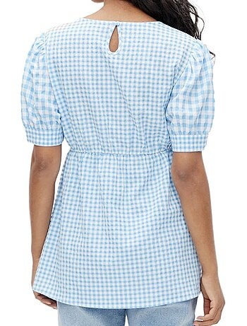 Blusa de gravidez mamalicious azul/branco para mulher 20016569