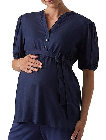 Blusa de Gravidez Verde Mamalicious Mercy Lia para Mulher