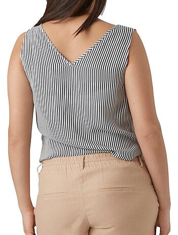 Blusa de Gravidez Vero Moda Bumpy para Mulher em Preto e Branco