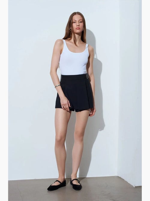 Blusa de jersey slim fit sem mangas dilvin - Kiabi