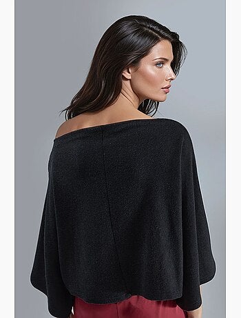 Blusa de malha de corte largo busem