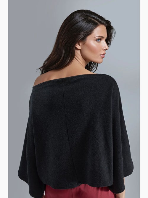 Blusa de malha de corte largo busem - Kiabi Blusa de malha de corte largo busem - Kiabi