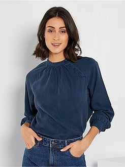 Blusa de manga comprida - Kiabi