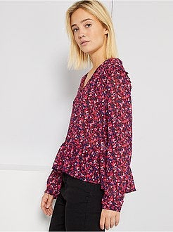 Blusa de manga comprida - Kiabi