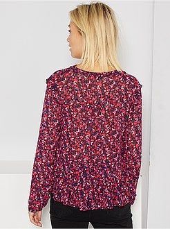 Blusa de manga comprida - Kiabi