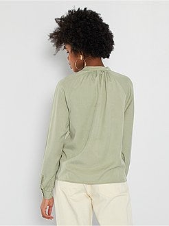 Blusa de manga comprida - Kiabi