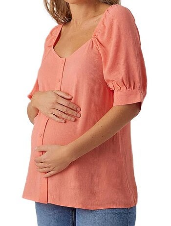 Blusa de Maternidade Vero Moda Menny Rosa para Mulher