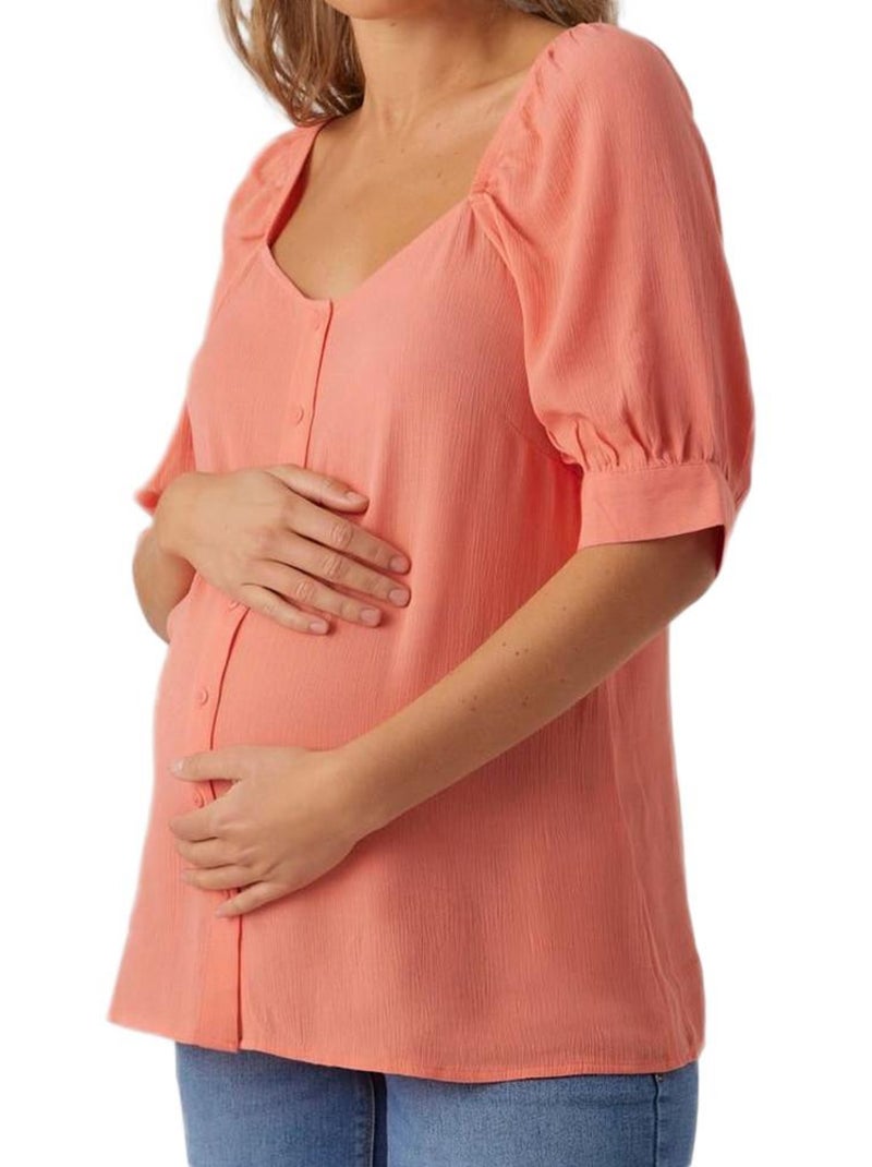 Blusa de Maternidade Vero Moda Menny Rosa para Mulher Rosa - Kiabi