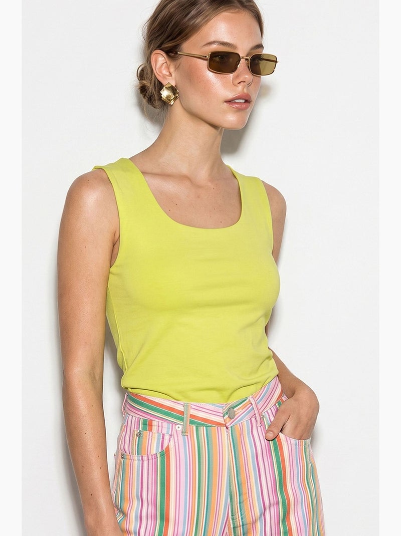 Blusa de mulher lucci Amarelo-limão - Kiabi